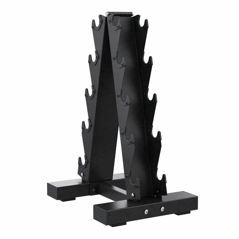 Power Systems A-Frame Dumbbell Rack – Five Pair