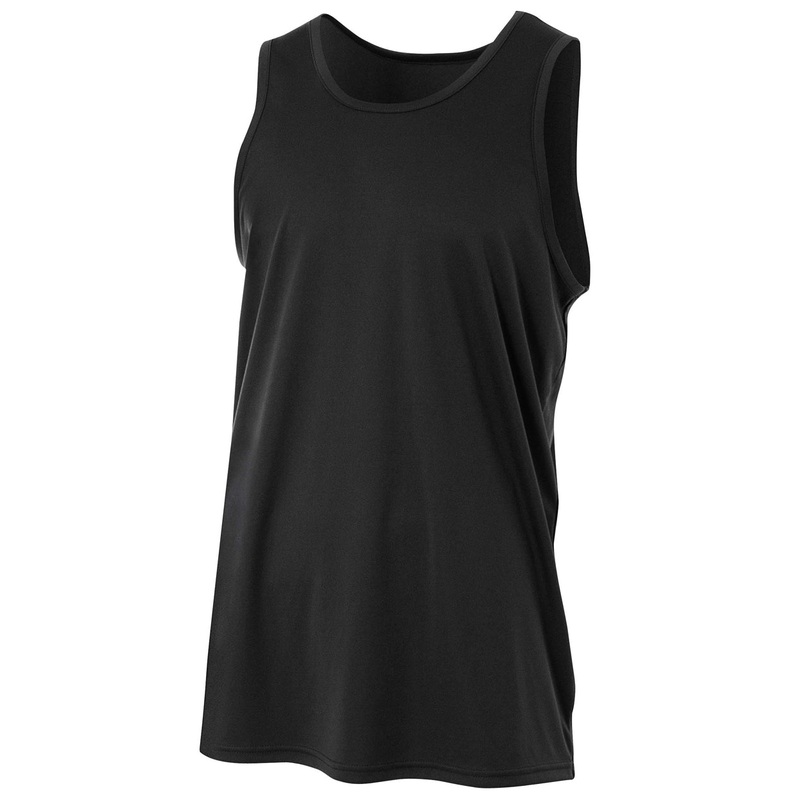 A4 Men’s Sprint Sport Tank|Black|Silver|Royal|Graphite|Navy|White|Scarlet|XS|S|M|L|XL|2XL|3XL|4XL