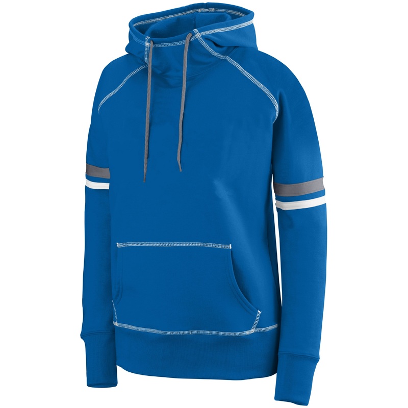 Augusta Ladies Spry Hoodie|Graphite/ White/ Lime|Black/ White/ Carbon|Purple/ White/ Graphite|Navy/ White/ Graphite|Navy/ White/ Carbon|Red/ White/ Graphite|Graphite/ White/ Power Yellow|Maroon/ White/ Graphite|Royal/ White/ Graphite|Dark Green/ White/ Gr