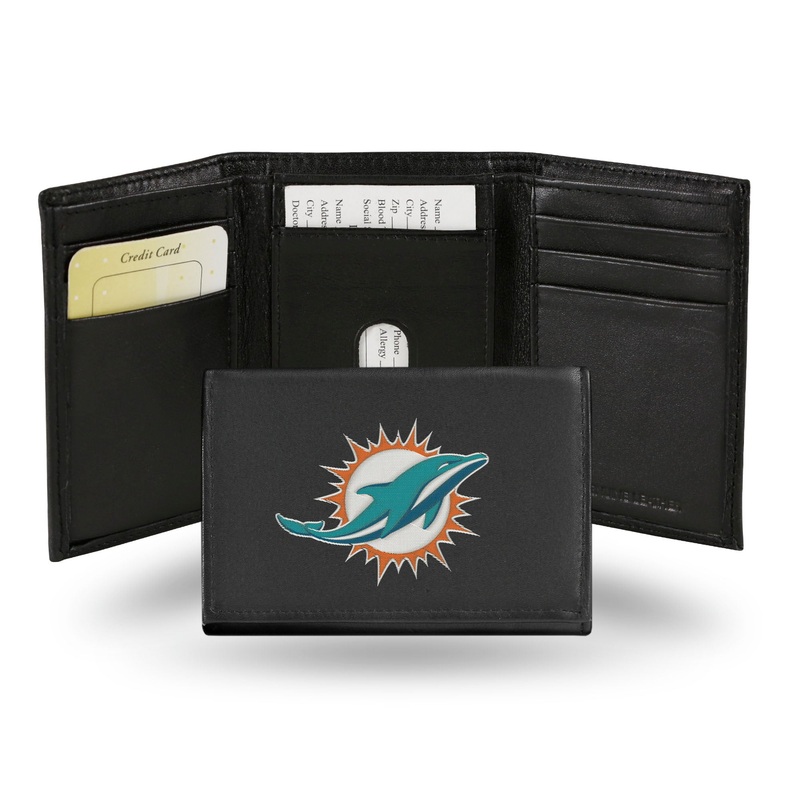 NFL Miami Dolphins Tri-Fold Wallet