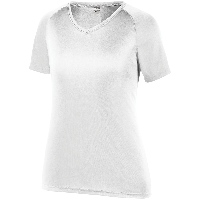 Augusta Girl’s Attain Wicking Raglan Sleeve Tee