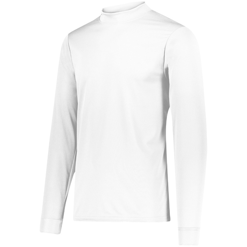 Augusta Youth Wicking Mock Turtleneck Sweatshirt