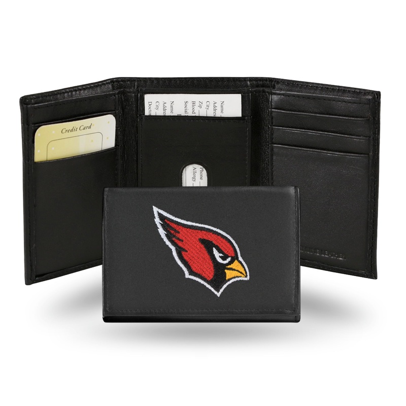 NFL Arizona Cardinals Embroidered Tri-Fold Wallet