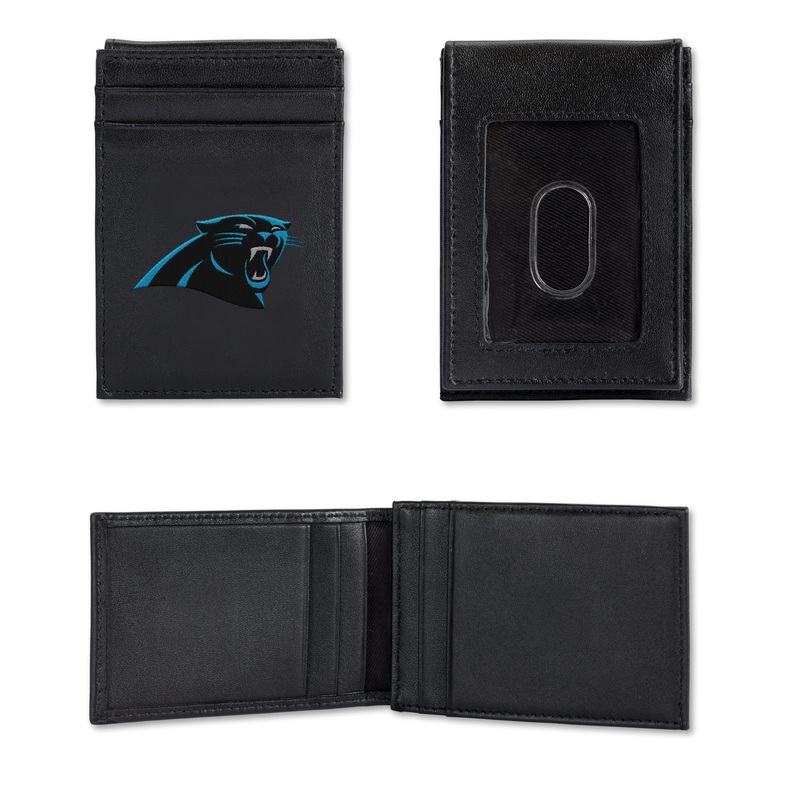 NFL Carolina Panthers Embroidered Front Pocket Wallet