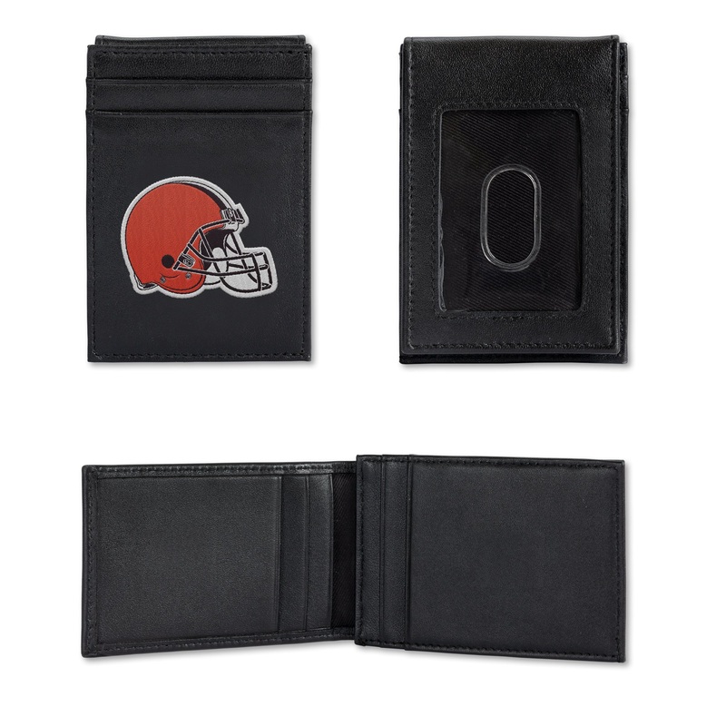 NFL Cleveland Browns Embroidered Front Pocket Wallet