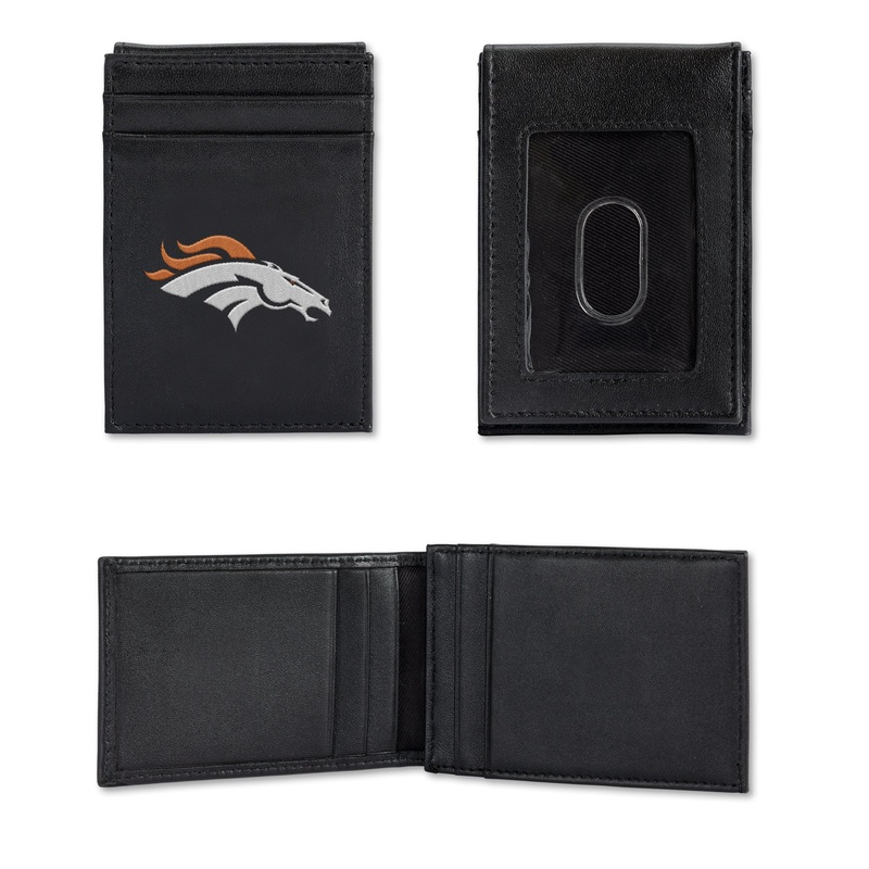NFL Denver Broncos Embroidered Front Pocket Wallet