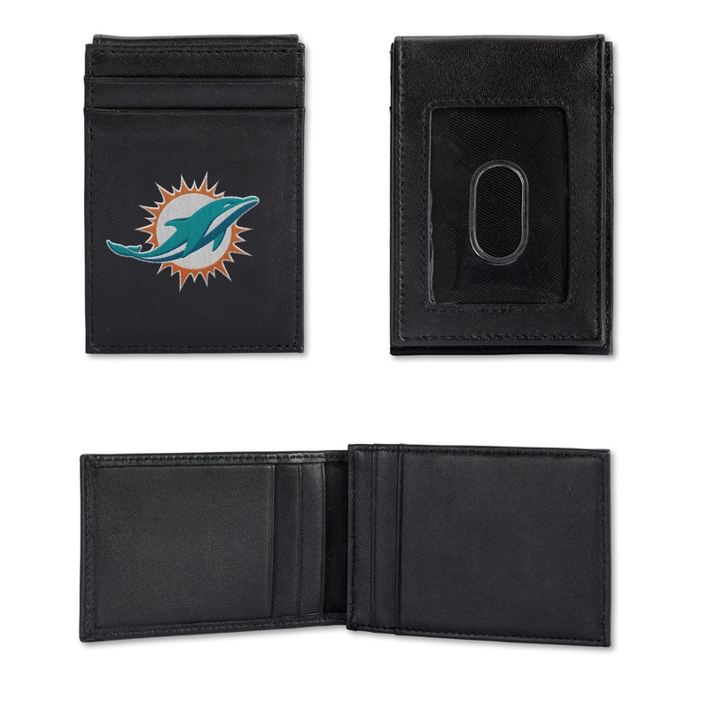 NFL Miami Dolphins Embroidered Front Pocket Wallet