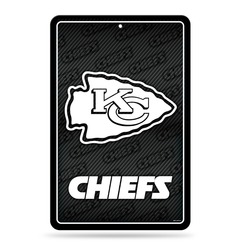 NFL Kansas City Chiefs Large Metal Sign