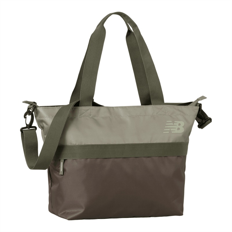 New Balance OPP Tote Bag|Dark Olivine|Black|OS