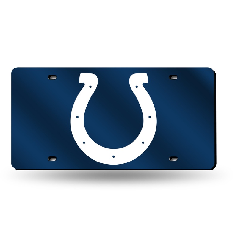 NFL Indianapolis Colts Laser Cut Automobile Tag