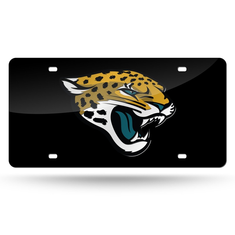 NFL Jacksonville Jaguars Laser Cut License Plate Tag