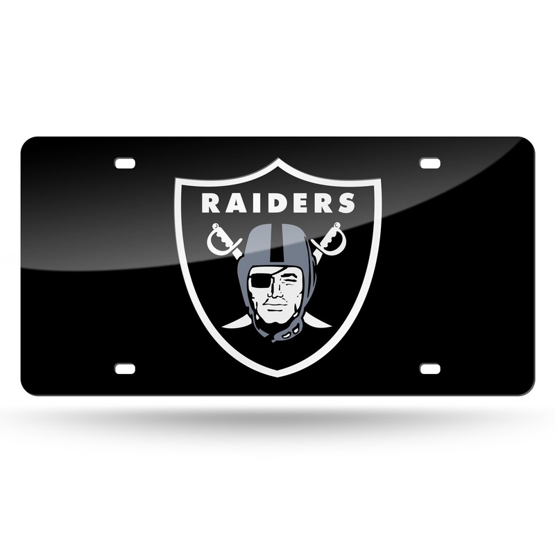 NFL Las Vegas Raiders Laser Cut License Plate Tag