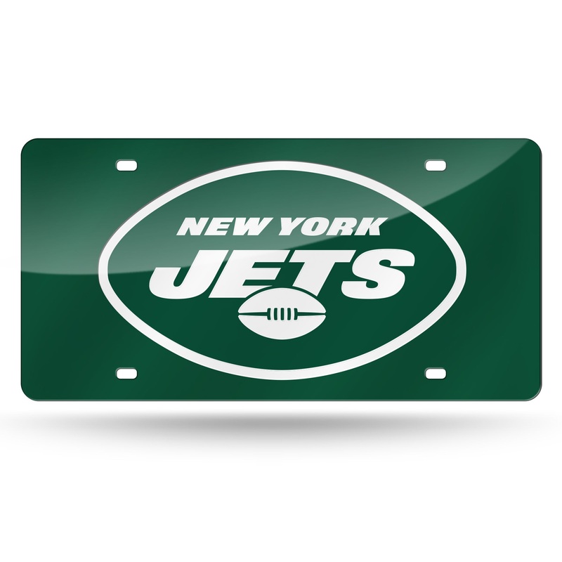 NFL New York Jets Laser Cut License Plate Tag