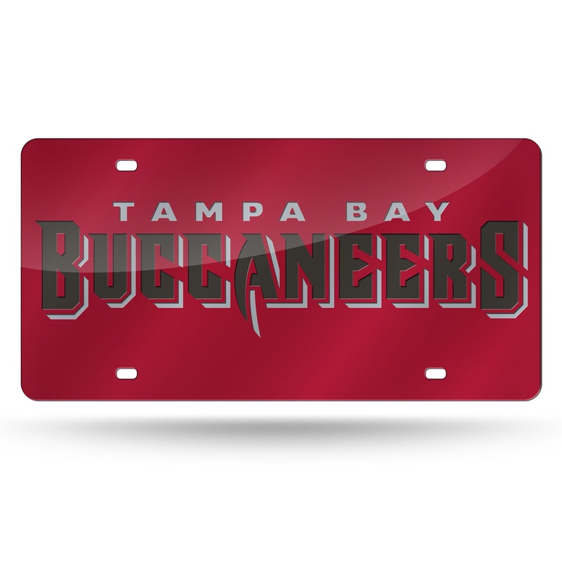 NFL Tampa Bay Buccaneers Laser Cut License Plate Tag