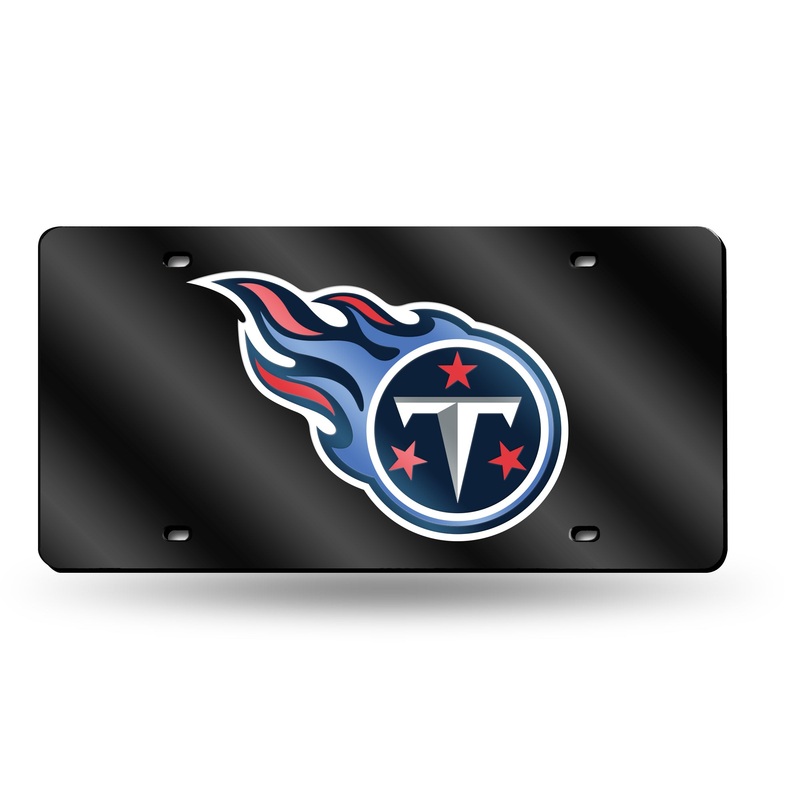 NFL Tennessee Titans Laser Cut Automobile Tag