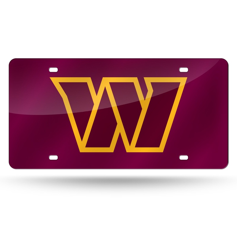 NFL Washington Commanders Laser Cut License Plate Tag