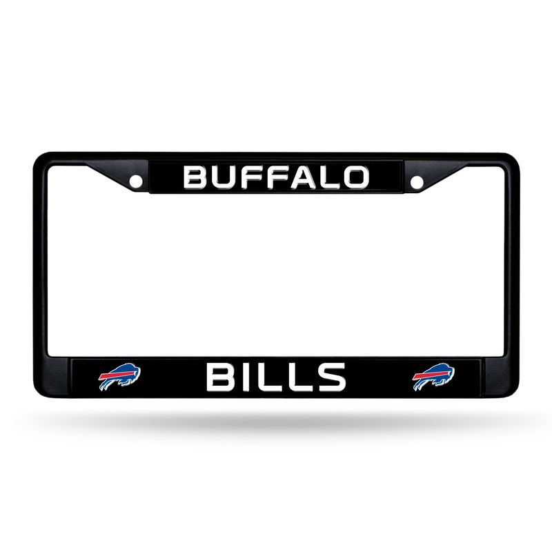 NFL Buffalo Bills Black Chrome License Plate Frame