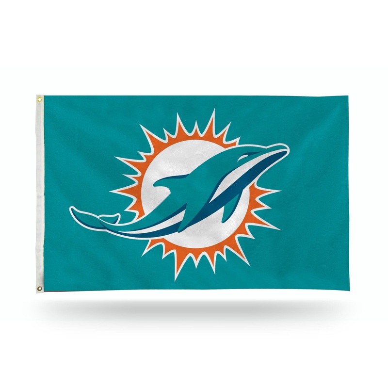 NFL Miami Dolphins 3×5 Banner Flag