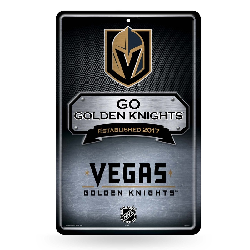 NHL Vegas Golden Knights Large Metal Sign