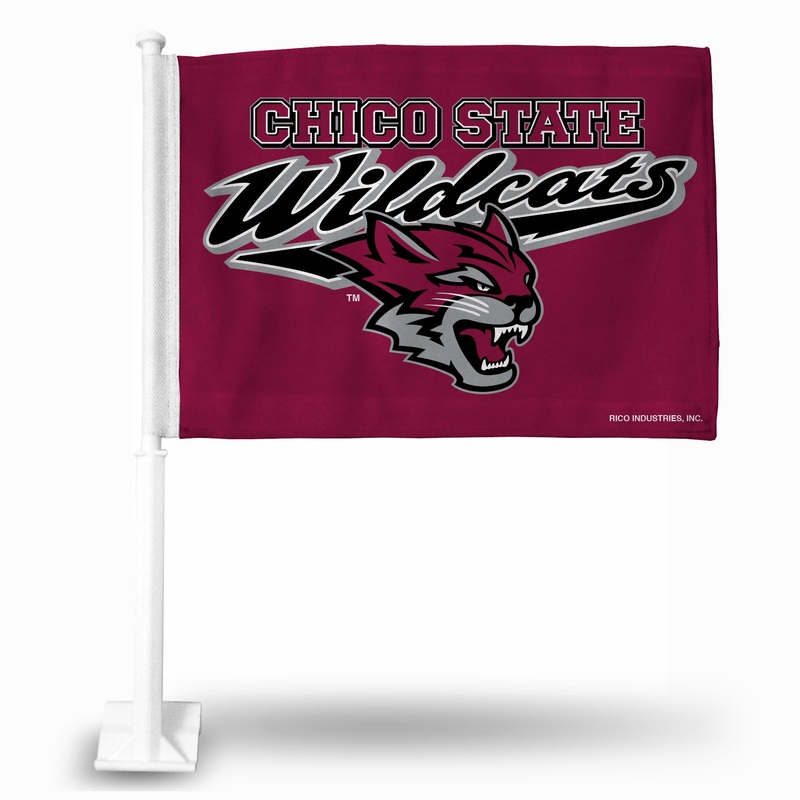 NCAA Cal State-Chico Wildcats Car Flag