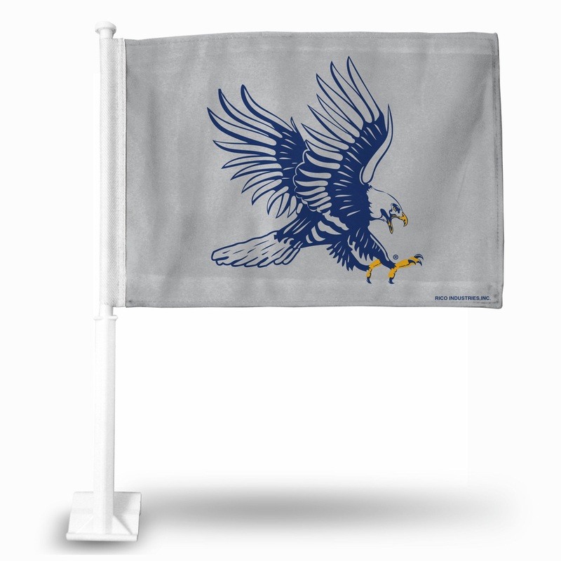 NCAA Dickinson State Blue Hawks Car Flag