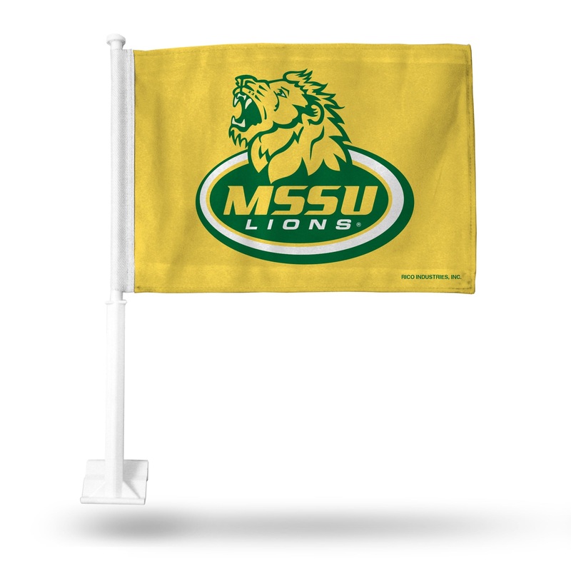NCAA Missouri Southern State Lions Car Flag