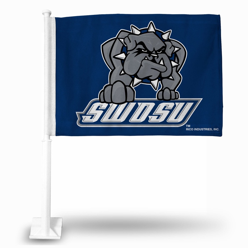 NCAA Southwestern Oklahoma State  Bulldogs Car Flag