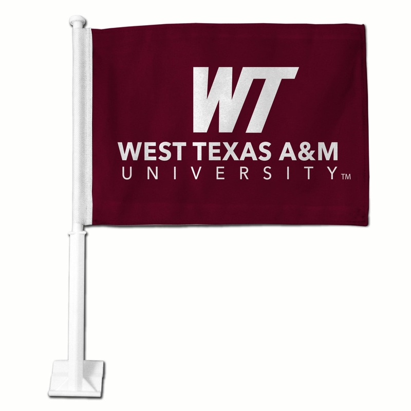 NCAA West Texas A&m Buffalos Car Flag