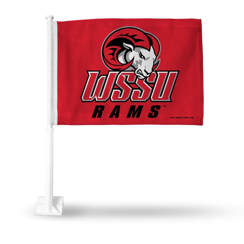 NCAA Winston Salem State Rams Car Flag