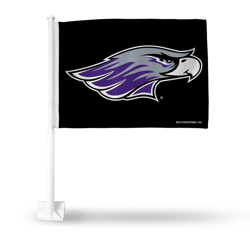 NCAA Wisconsin-Whitewater Warhawks Car Flag