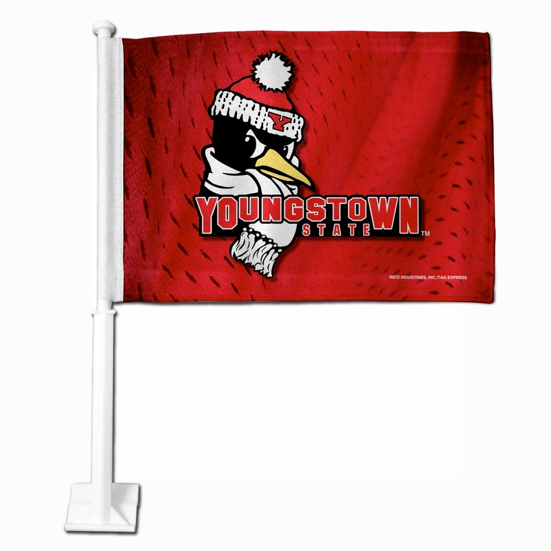 NCAA Youngstown Penguins Car Flag