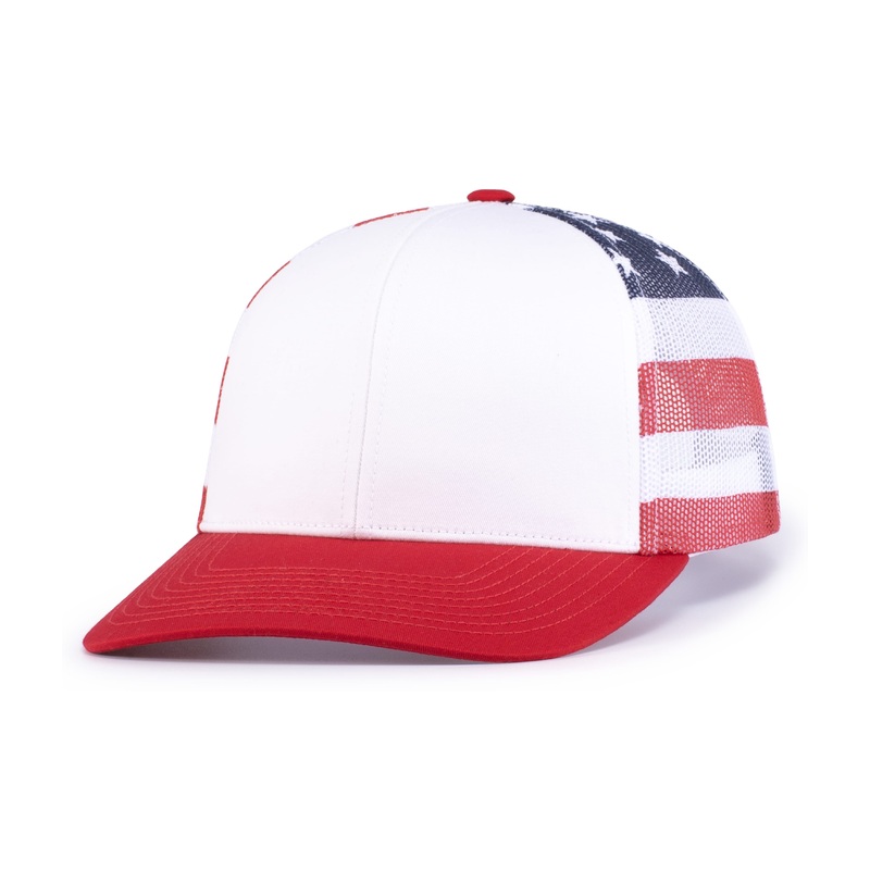 Pacific Headwear Printed Trucker Cap
