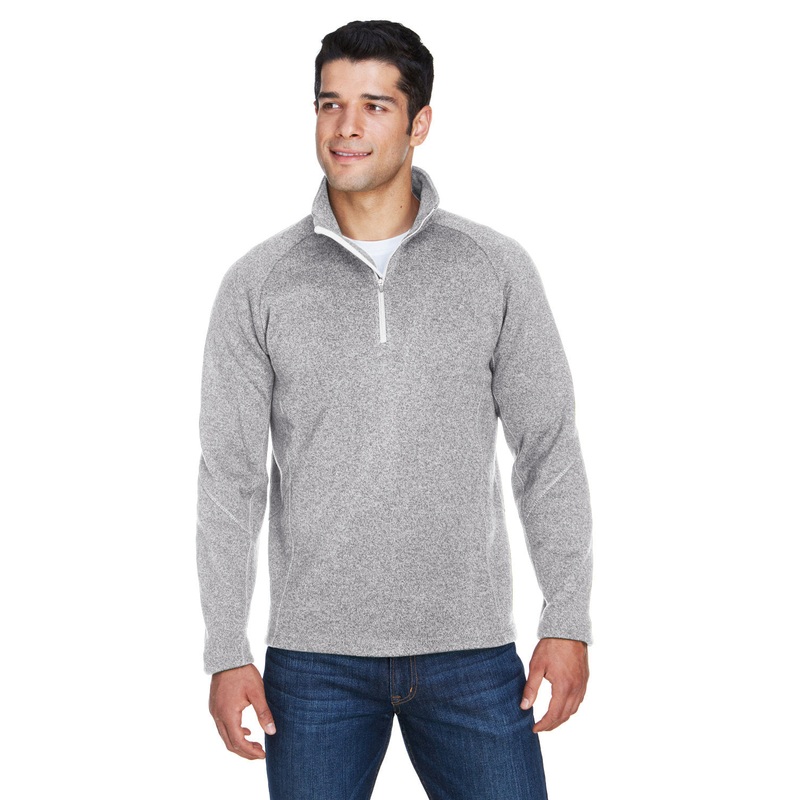 Devon & Jones Men’s Bristol Sweater Fleece Quarter-Zip