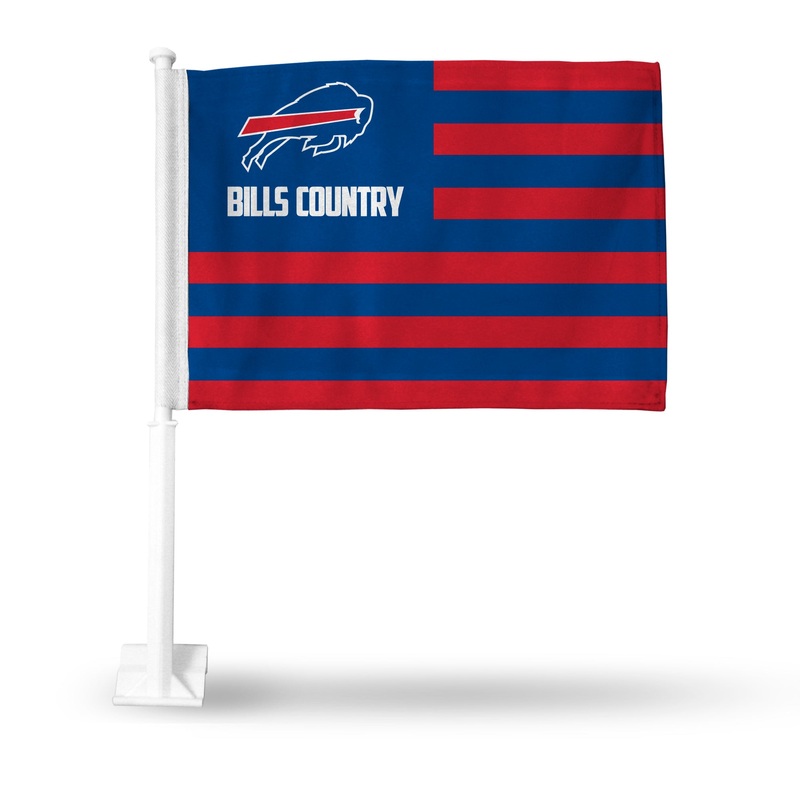NFL Buffalo Bills Car Flag|Holiday|Retro|Alternate|Tie Dye|Standard|Carbon Fiber|Mossy Oak