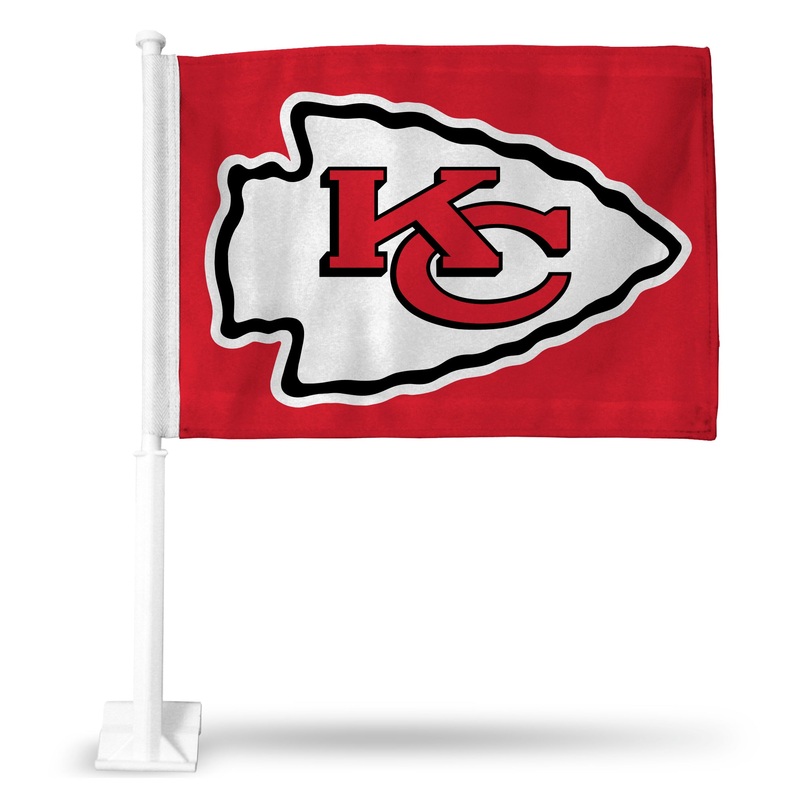 NFL Kansas City Chiefs Car Flag