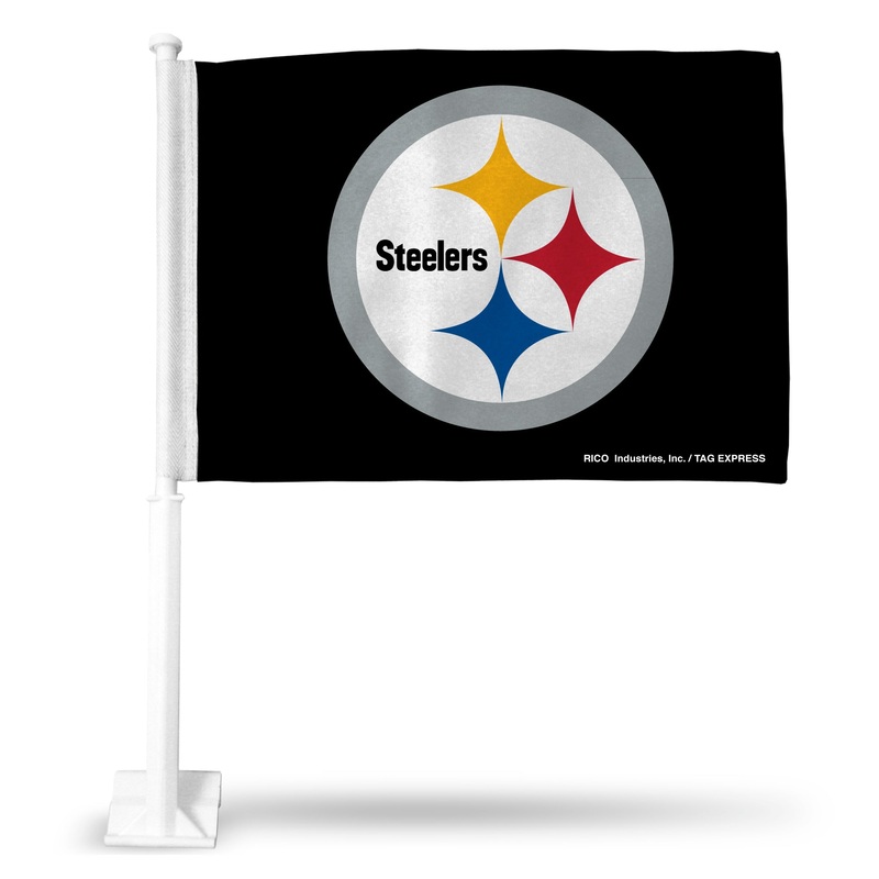 NFL Pittsburgh Steelers Car Flag