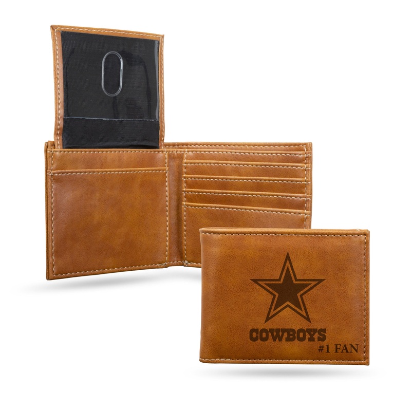 NFL Dallas Cowboys Laser Engraved Bill-Fold