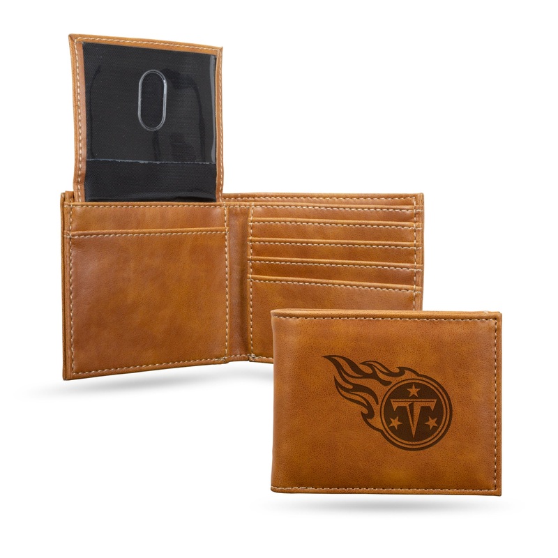 NFL Tennessee Titans Laser Engraved Bill-Fold