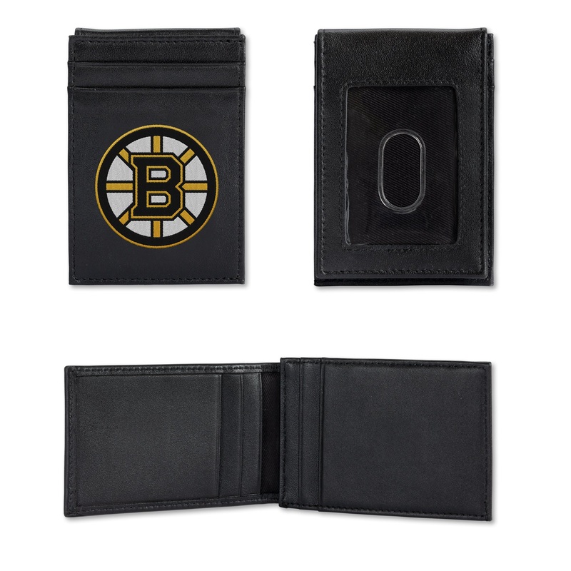 NHL Boston Bruins Embroidered Front Pocket Wallet