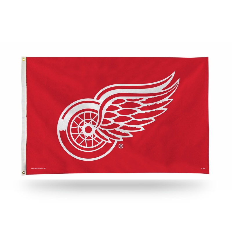 NHL Detroit Red Wings 3×5 Banner Flag