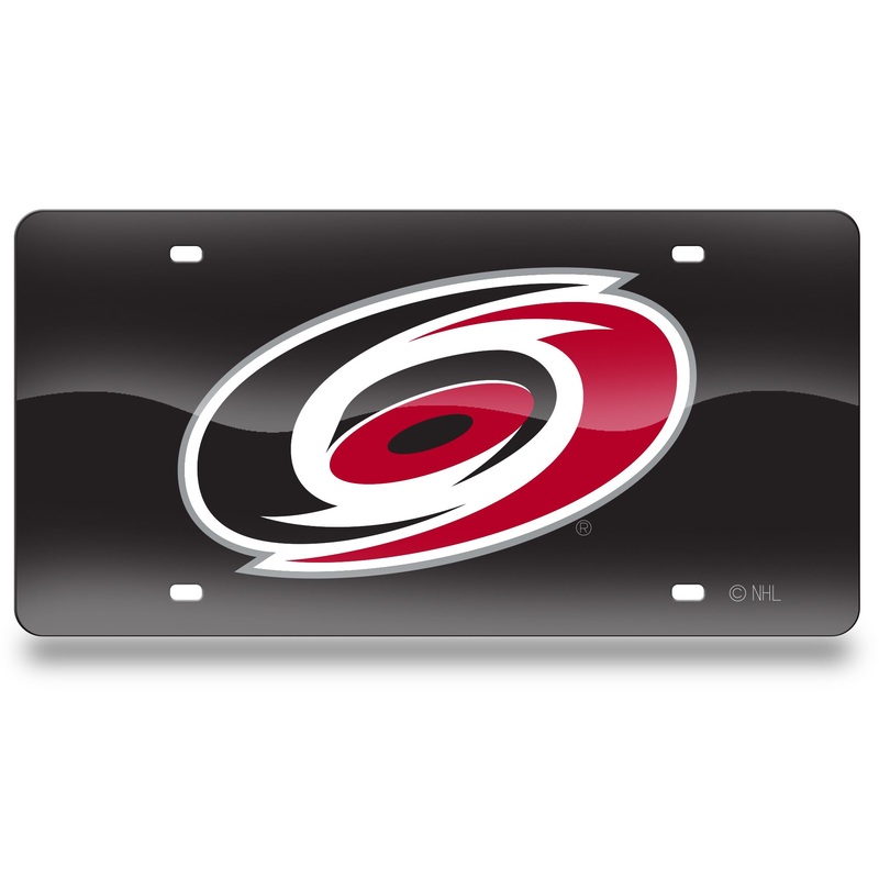 NHL Carolina Hurricanes Laser Cut Automobile Tag