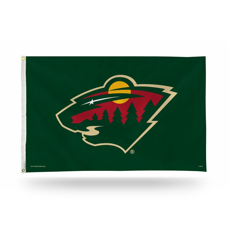 NHL Minnesota Wild 3×5 Banner Flag