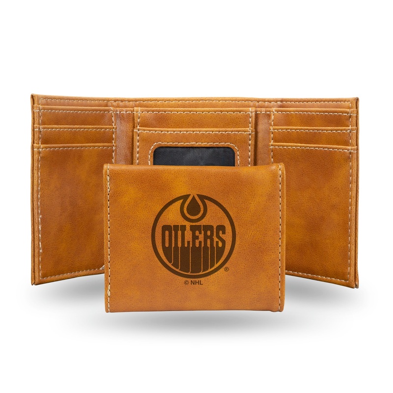 NHL Edmonton Oilers Laser Engraved Trifold