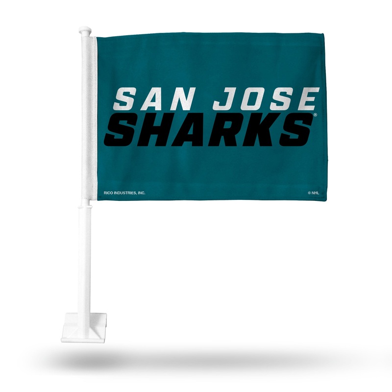 NHL San Jose Sharks Car Flag|Alternate|Standard