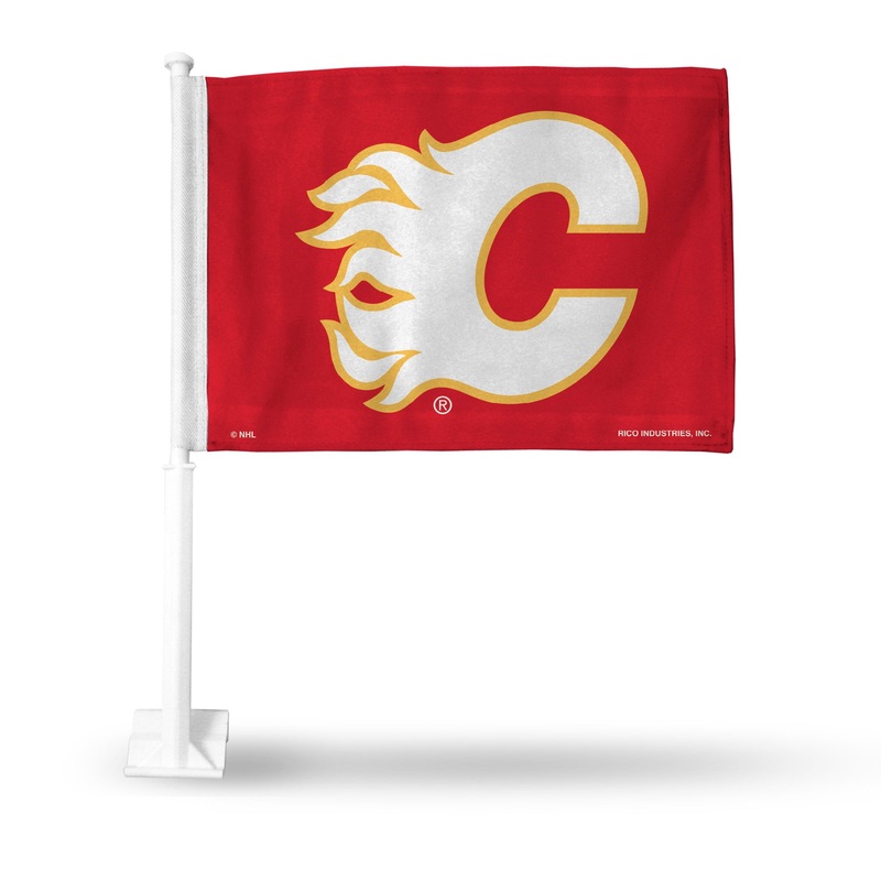 NHL Calgary Flames Car Flag|Standard