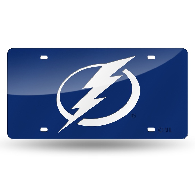 NHL Tampa Bay Lightning Laser Cut Automobile Tag