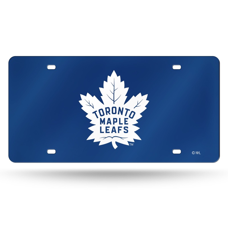 NHL Toronto Maple Leafs Laser Cut Automobile Tag
