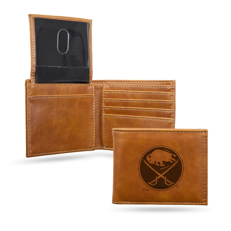 NHL Buffalo Sabres Laser Engraved Billfold