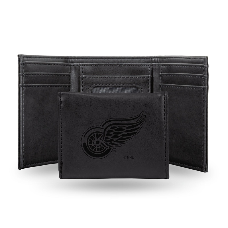 NHL Detroit Red Wings Laser Engraved Trifold