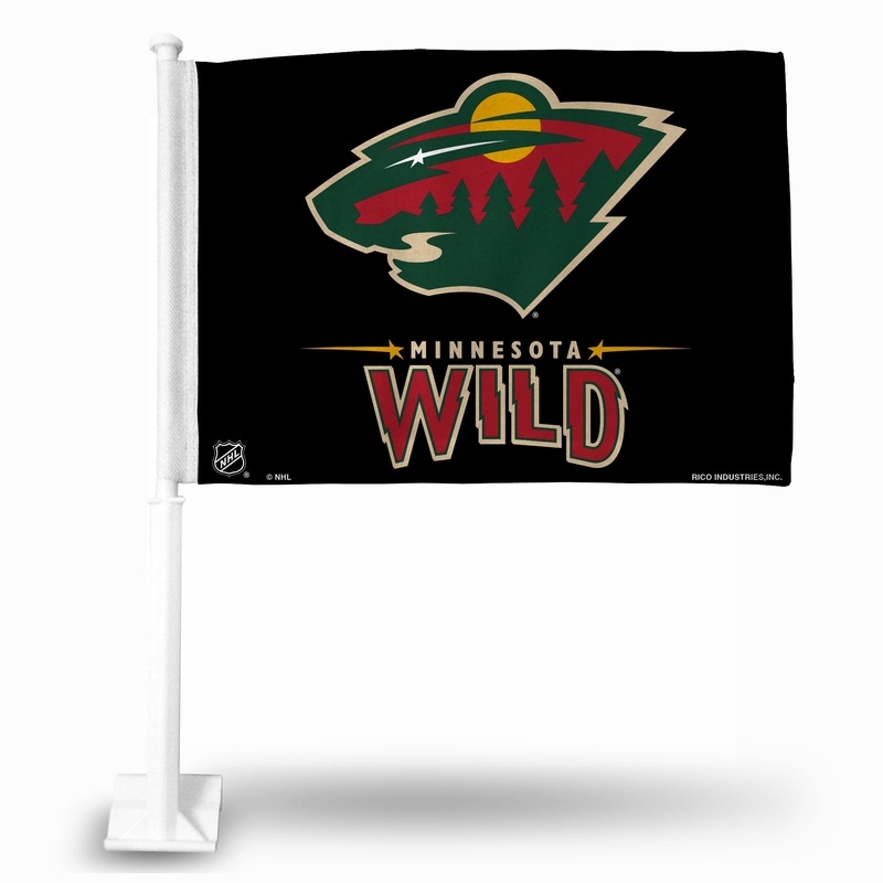 NHL Minnesota Wild Car Flag|Alternate|Standard